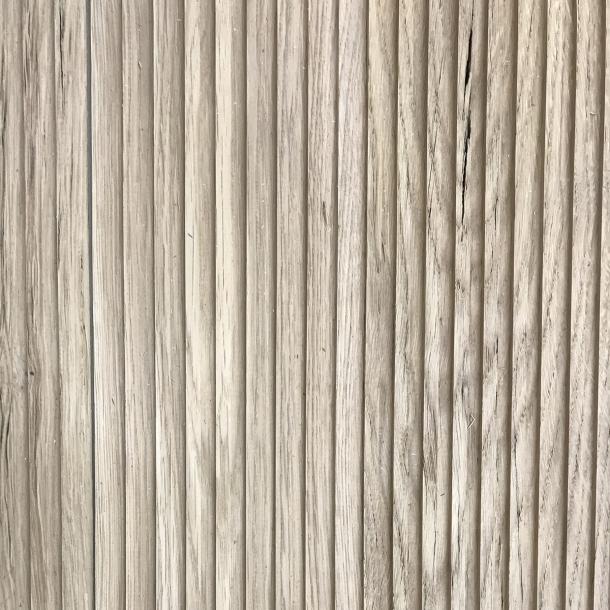 Pioneer Millworks Reclaimed Wood—Raked Texture—Black & Tan—Tan