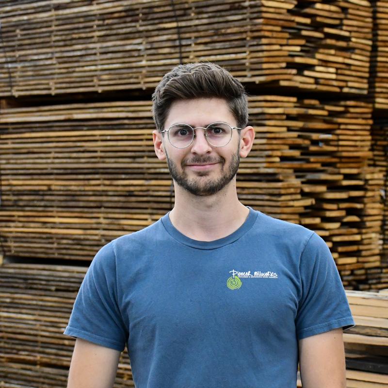 Luke, our Production Lead in our East Coast Mill