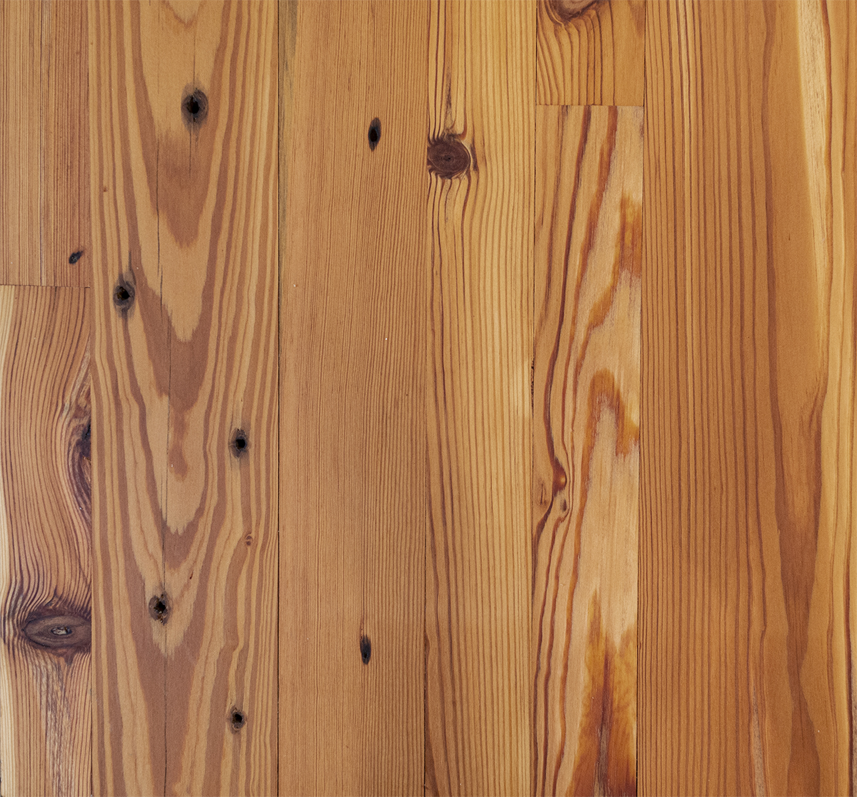 Reclaimed Heart Pine Flooring & Paneling | CHARACTER SELECT HEART PINE