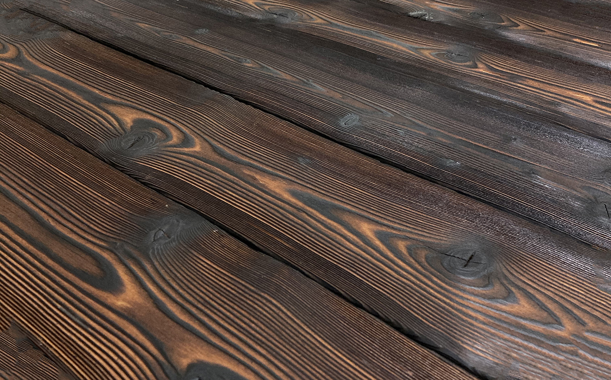 Shou Sugi Ban — Charred Siding & Shiplap | Larch Toasted | Pioneer ...