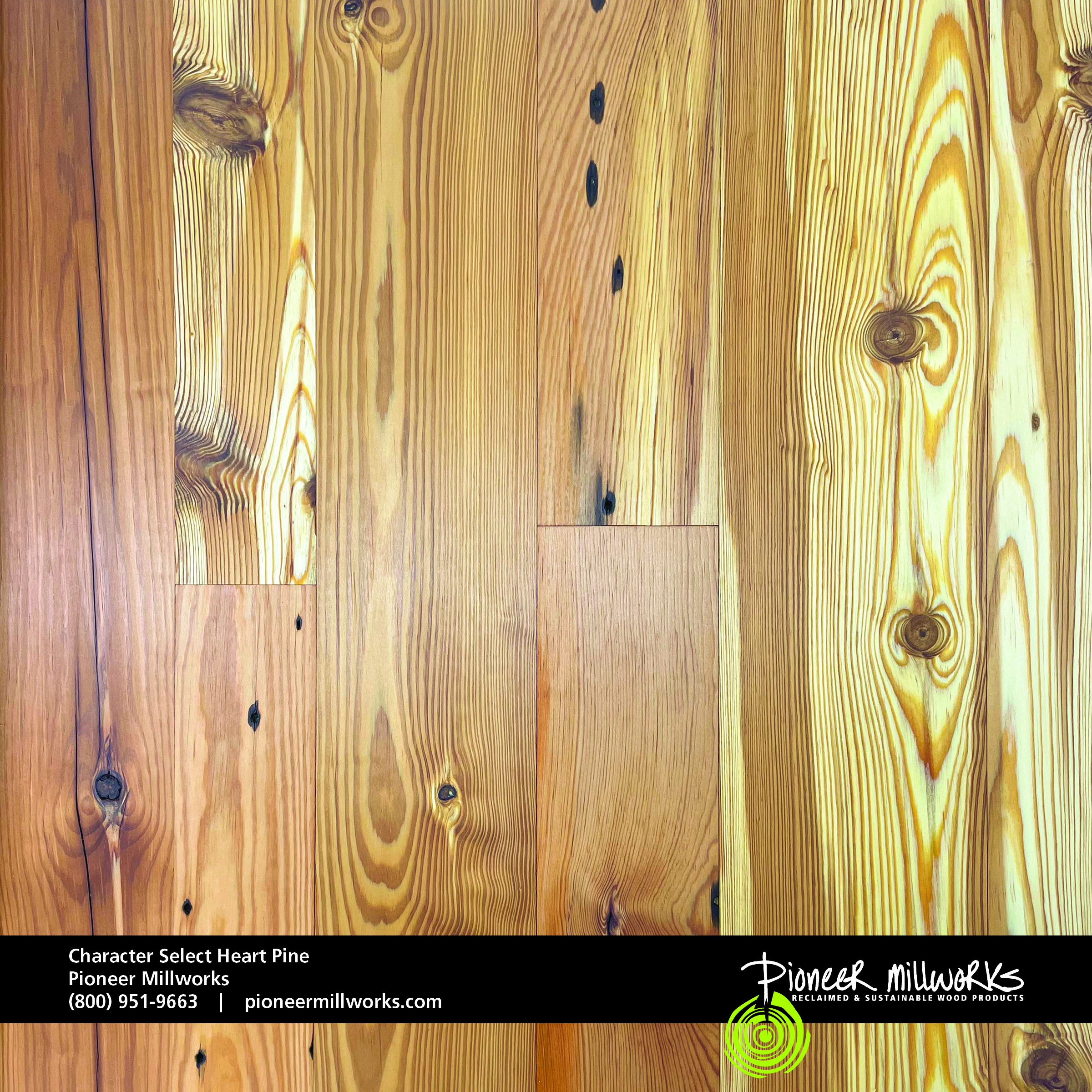Reclaimed Heart Pine Flooring, Heart Pine Hardwood Flooring