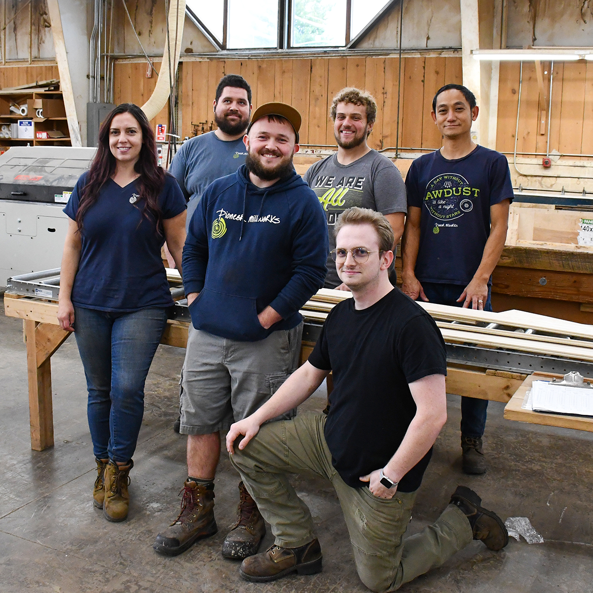 Pioneer Millworks Moulder Crew