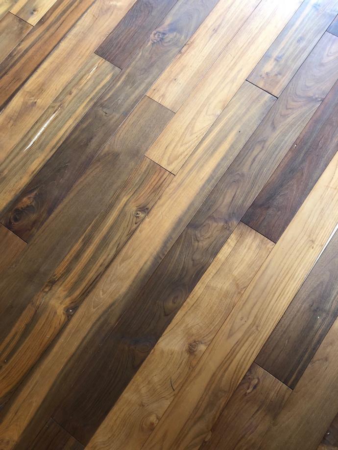 Reclaimed Indonesian Teak Flooring from Pioneer Millworks