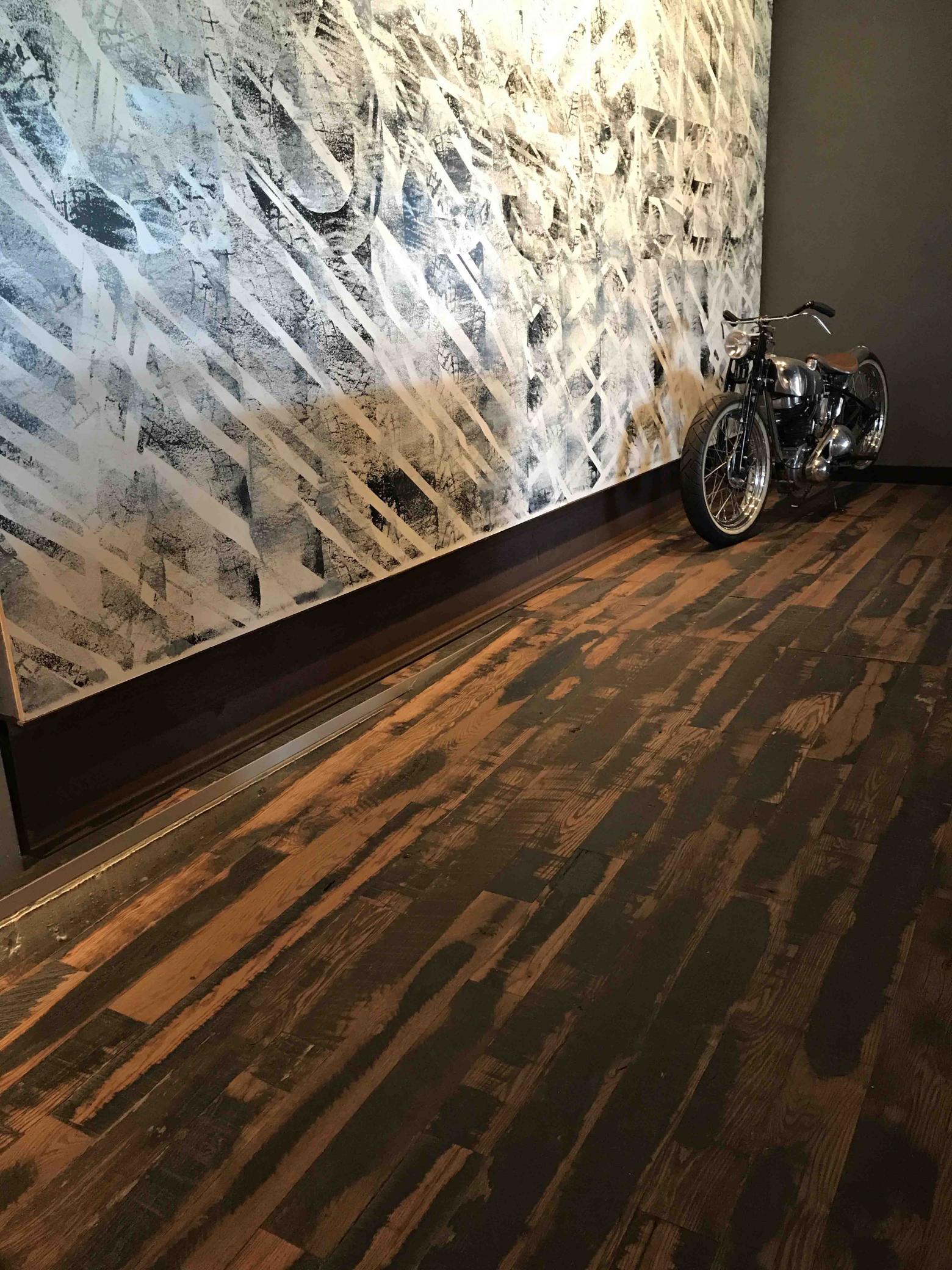 Pioneer Millworks Black & Tan 50/50 Reclaimed Oak Flooring