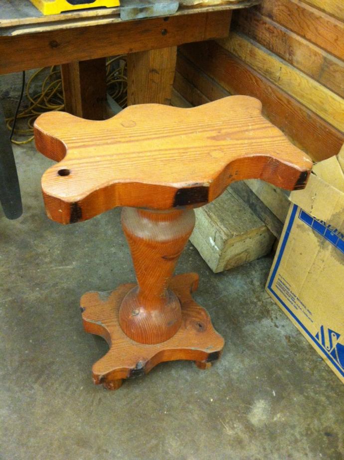 Carl’s custom stool.