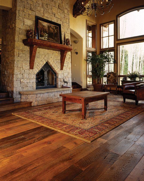 Pioneer Millworks reclaimed wood Settlers' Plank Mixed Oak Available in Engineered Flooring & Paneling