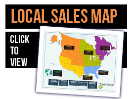 Pioneer Millworks Sales Map
