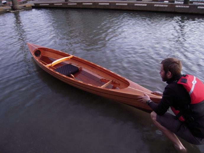 One of Bill’s boats from Wessinger Woodworks website