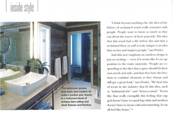 As seen in Timber Home Living magazine – page 2.