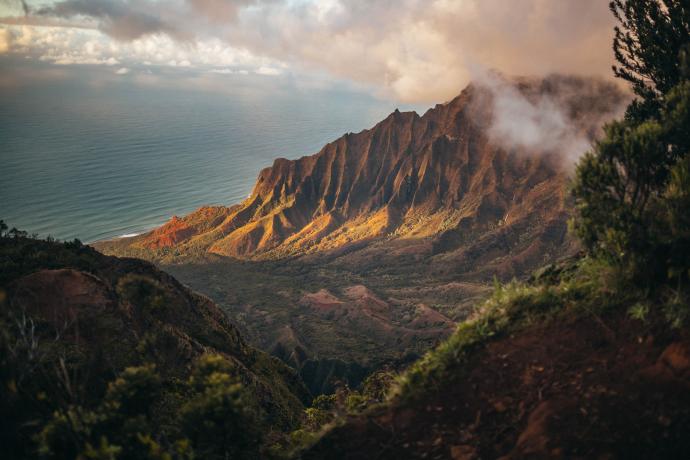Mountains in the Hawaiian Archipelago 