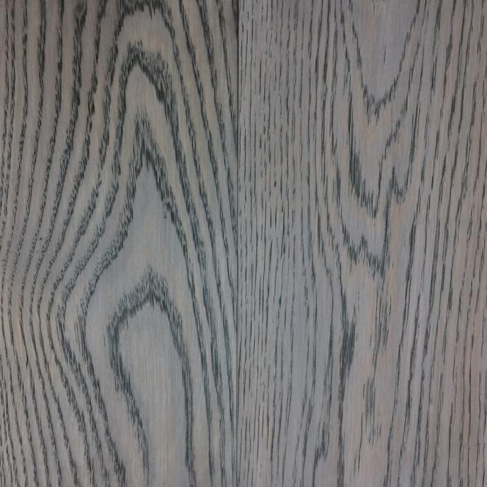 Sustainably Harvested Oak with a Grey Finish.