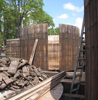 Over 60,000 board feet were rescued during the demolition of the vintage vats and are available as paneling, flooring, board stock, and more. We’re happy to be able to give new life to these aged planks that tirelessly provided the country with thousands and thousands of “cherries on top”.