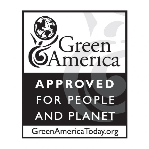 Pioneer Millworks is a Green America certified company.