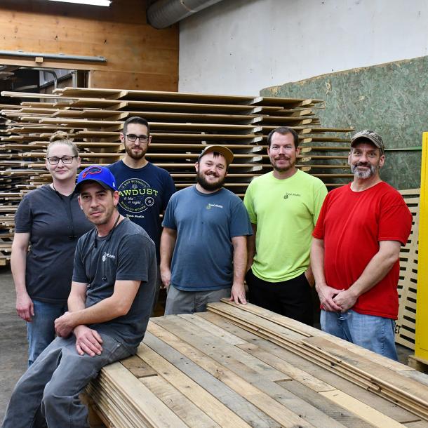 Pioneer Millworks Finishing Team
