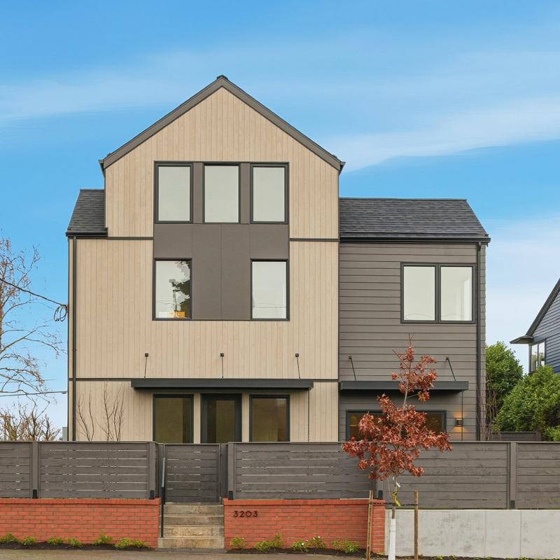 Pioneer Millworks ABODO Vulcan Morel wood siding. Photo: Francis Dreis Photography