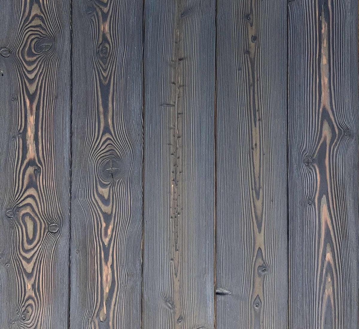 Shou Sugi Ban — Charred Siding & Shiplap | Larch Cinder | Pioneer