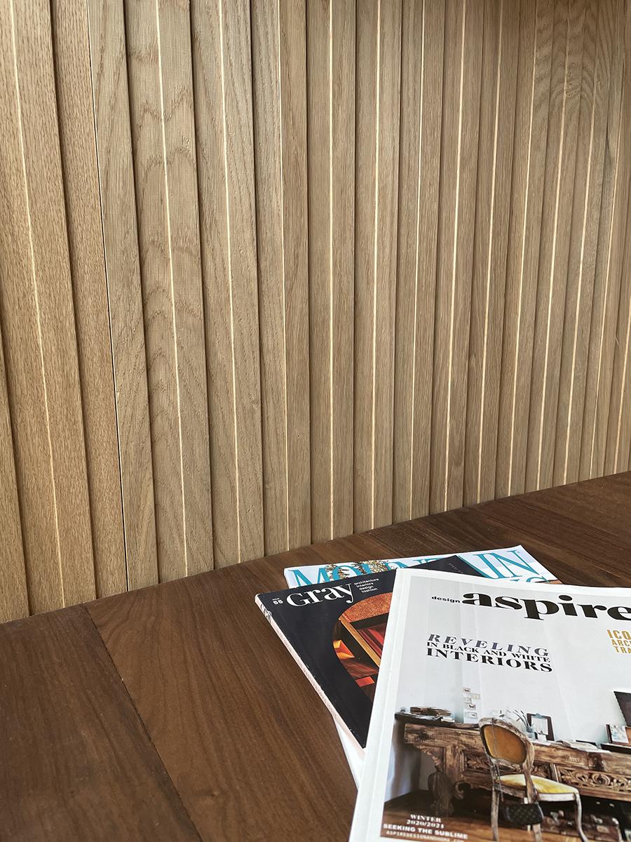 Reclaimed & Sustainable Wood Grooved Paneling | Raked® Wide