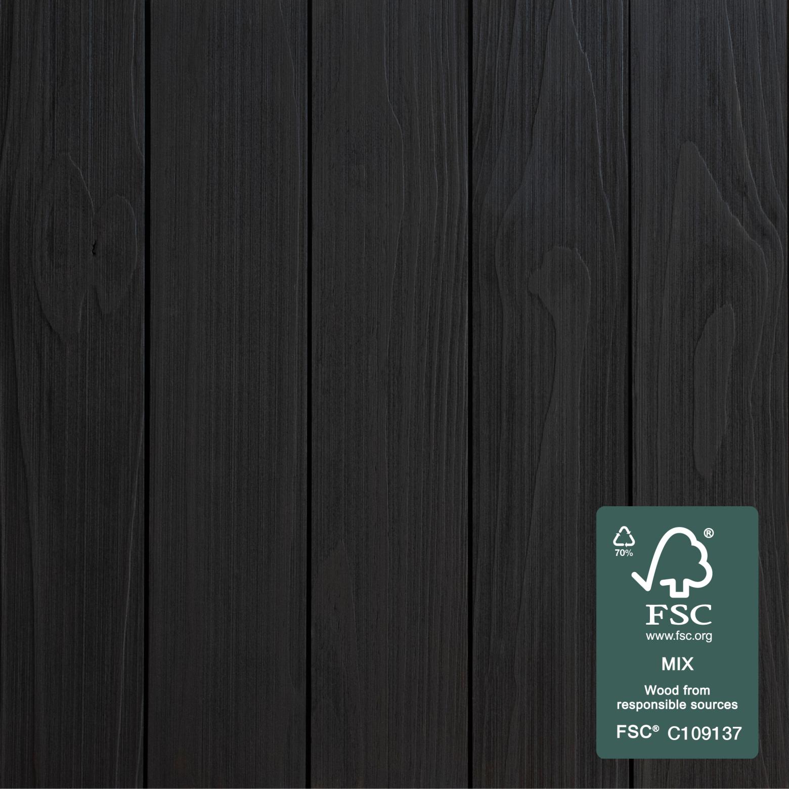 ABODO® Vulcan Black—Sustainable Siding | Pioneermillworks