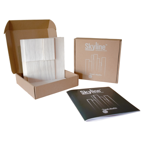 Pioneer Millworks Multidimentional Cladding Skyline Sample Kit