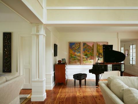 Pioneer Millworks Heart Pine. Photo by Jared Kuzia.