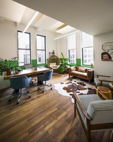 Pioneer Millworks reclaimed Indonesian Teak, Wire Brushed with custom color hardwax oil finish.