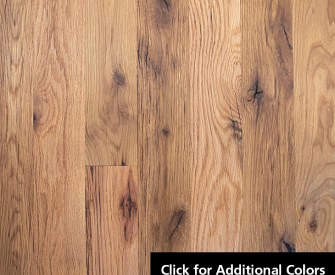 Pioneer Millworks reclaimed wood--Mixed Oak Tan--Black & Tan