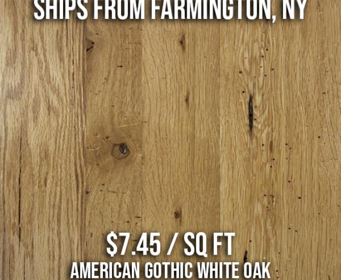 Pioneer Millworks--American Gothic White Oak