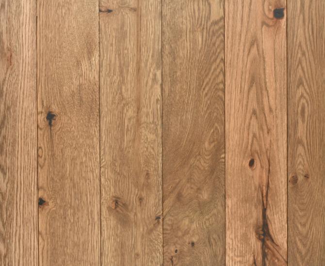 Reclaimed Oak Flooring & Paneling | BLACK & TAN—TAN OAK | Pioneer