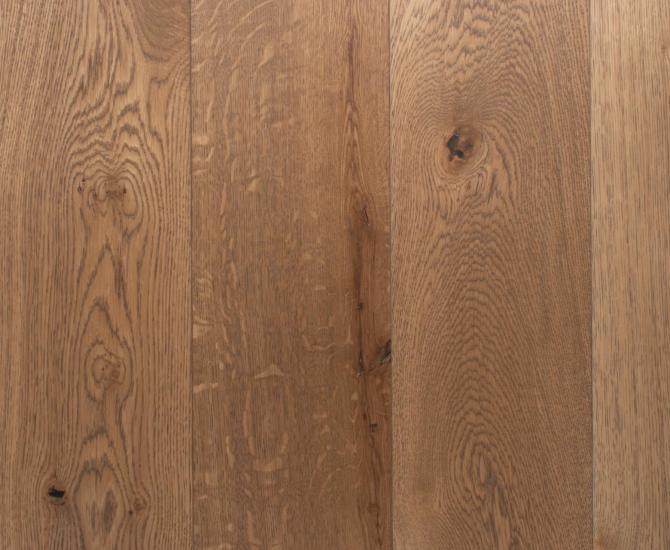 Engineered Casual White Oak Castle Brown