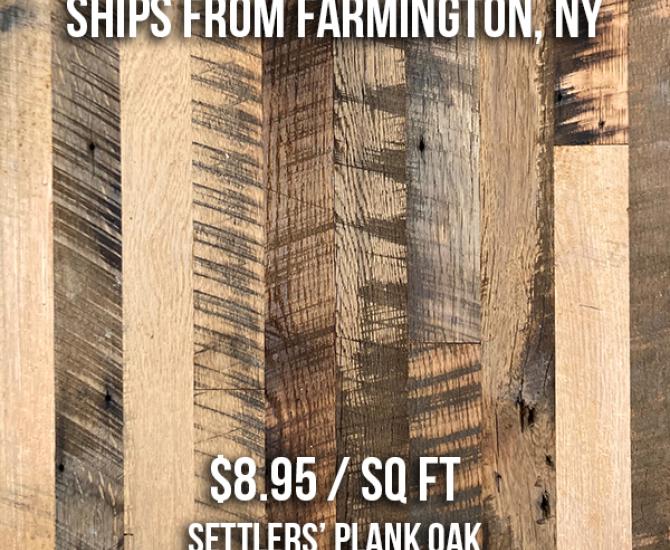 Settlers' Plank Oak