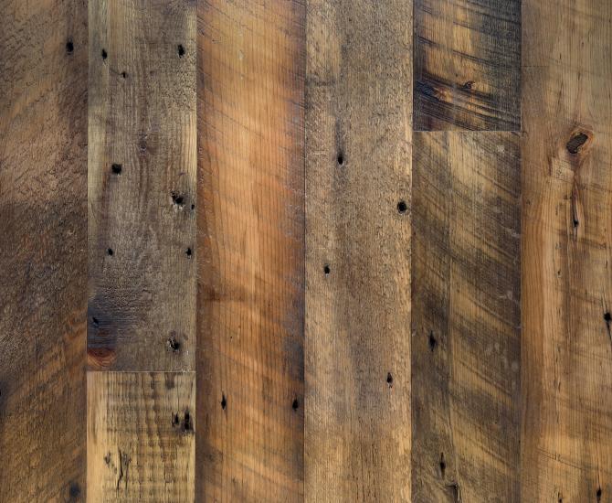 Pioneer Millworks Grandma's Attic Granary Interior Paneling