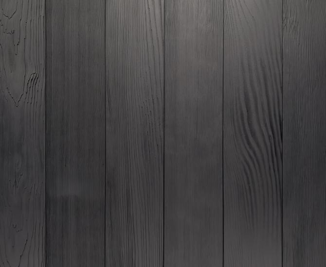 Clear Vat Stock Faux Shou Sugi Ban