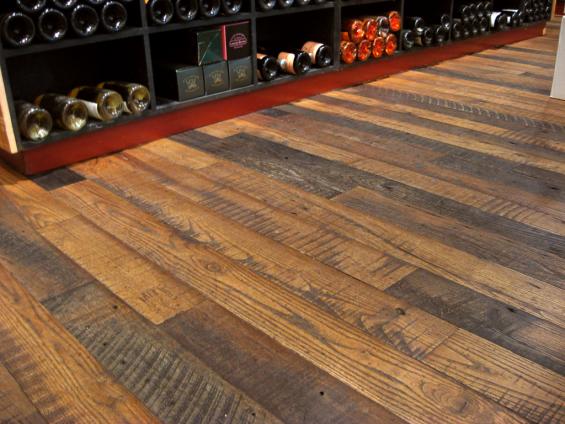Pioneer Millworks reclaimed wood--Chestnut--Settlers' Plank--Reclaimed Wood Flooring