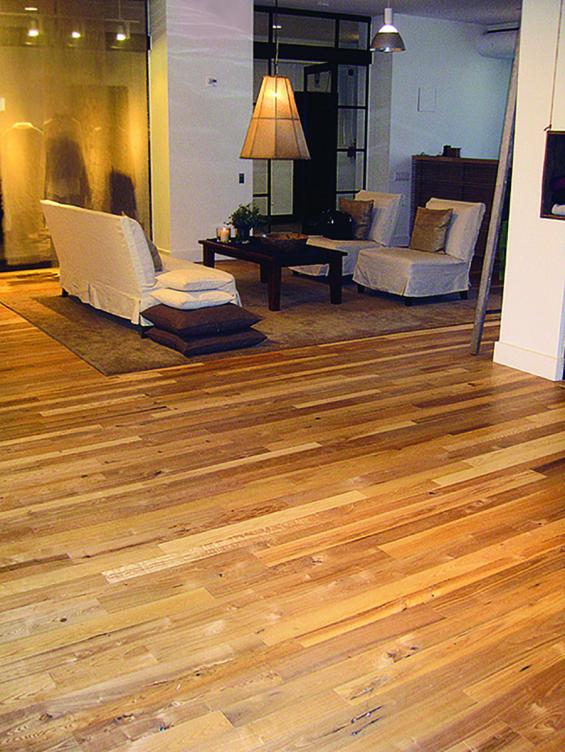 Pioneer Millworks reclaimed wood--Ash--American Gothic--Reclaimed Wood Flooring in Retail
