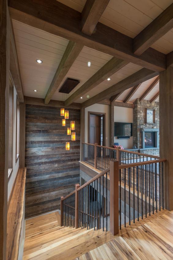 American Prairie Brown Board paneling