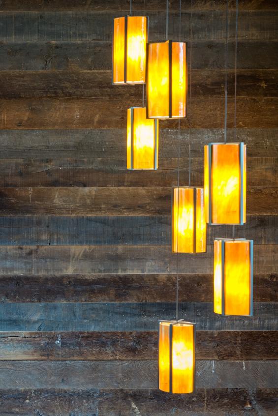 American Prairie Brown Board paneling