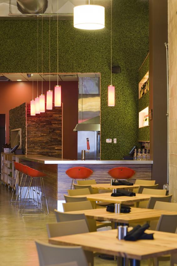 Four tops make way for fresh pizza slices.