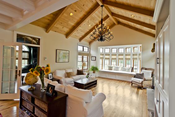 Pioneer Millworks reclaimed wood--Mixed Oak Tan--Black & Tan--Flooring