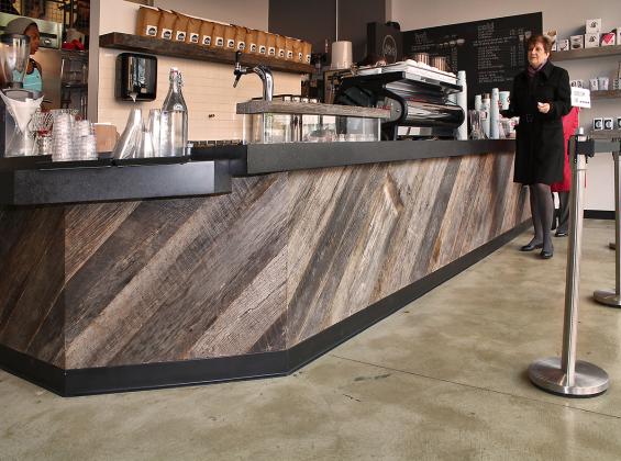 Pioneer Millworks Reclaimed Barnwood American Prairie Cash Wrap