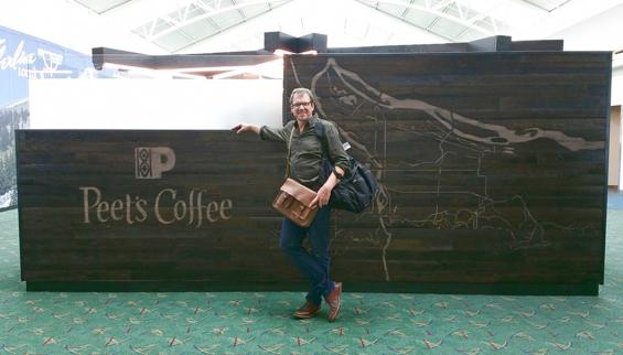 Pioneer Millworks Reclaimed Wood Wall with Laser Engraving