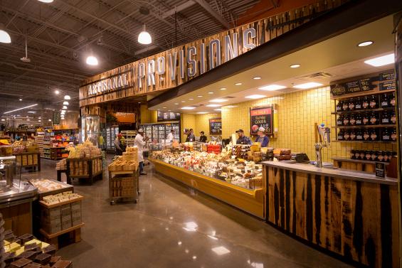 Pioneer Millworks Reclaimed Wood Black and Tan, 50/50 Ceiling with Graphics