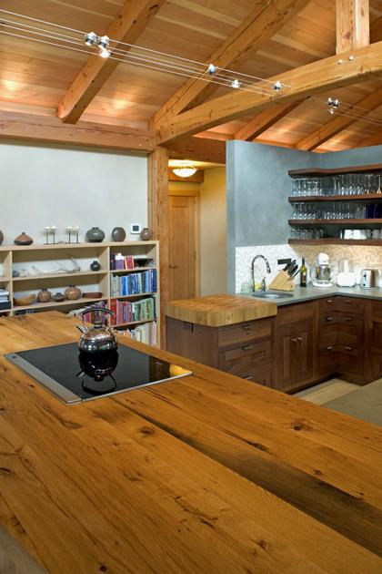 Pioneer Millworks Reclaimed American Gothic Oak Counter