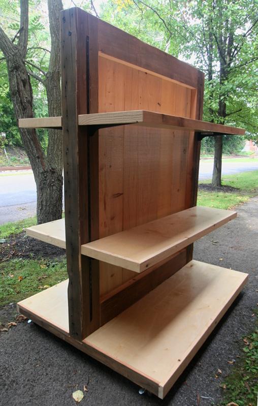 Pioneer Millworks Reclaimed Wood for Clothing Rack