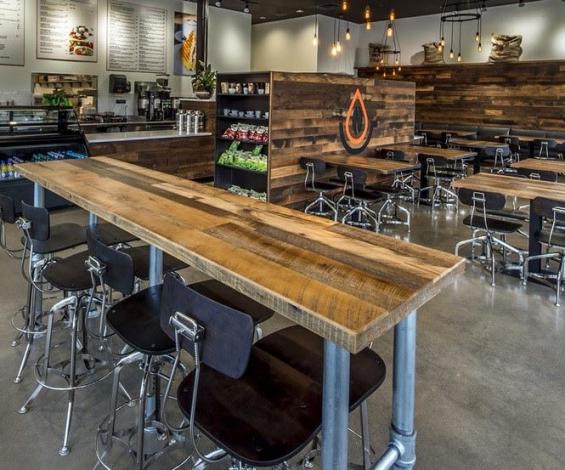 Pioneer Millworks Reclaimed Settlers Plank Hardwoods Table Top