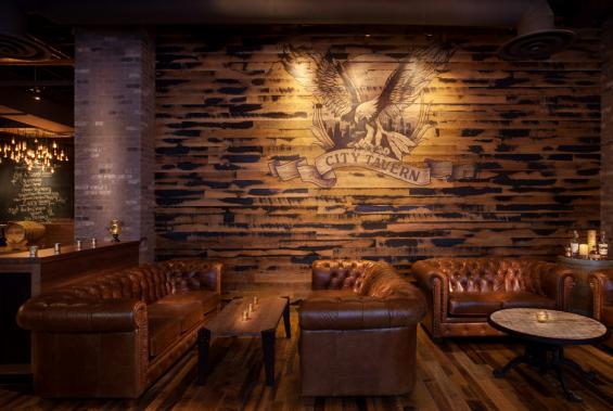 Pioneer Millworks reclaimed wood--Mixed Oak 50/50--Black & Tan--Paneling