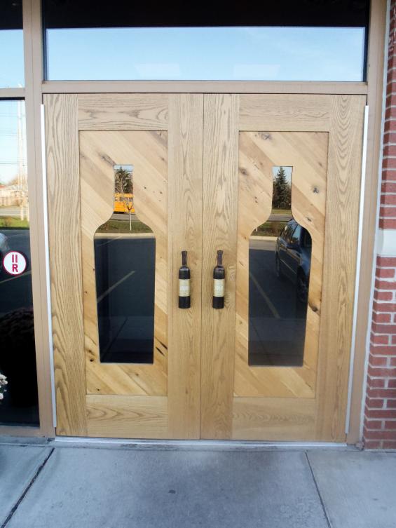 Pioneer Millworks Reclaimed American Gothic Mixed Hardwoods Door