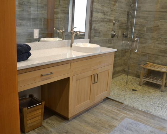 Reclaimed Beech Cabinets