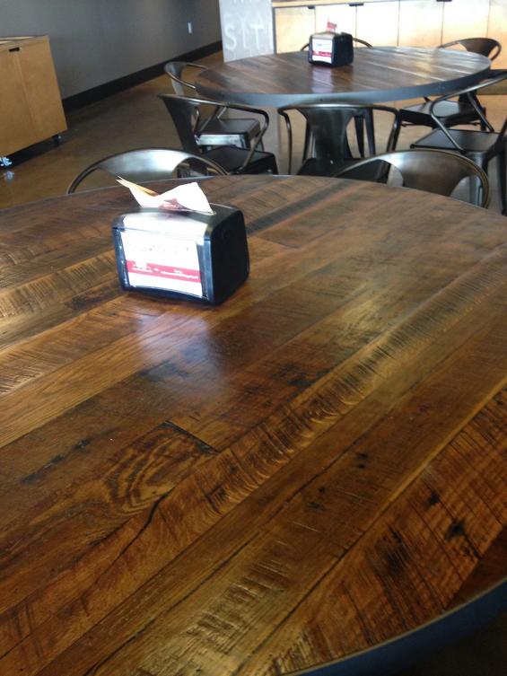 Pioneer Millworks Reclaimed Oak Setters' Plank Table Top