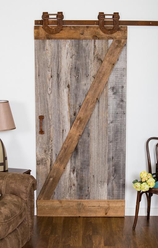 Reclaimed American Prairie Sliding Barndoor