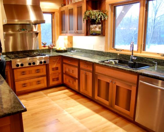 Reclaimed "River Fir" Douglas fir Cabinetry